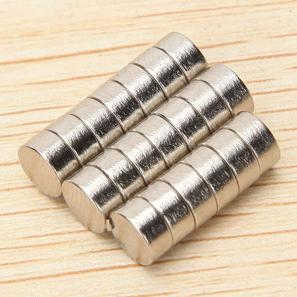 20PCS 6x3mm Round Magnets Disc Cylinder Rare Earth N38 Neodymium Craft