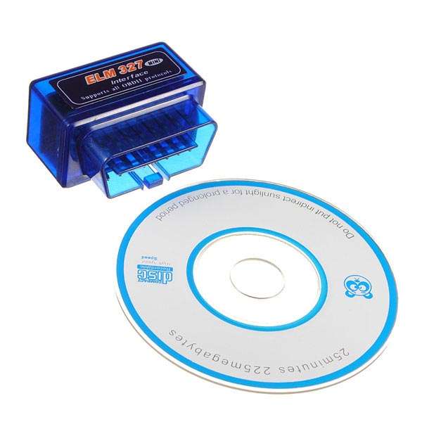 Mini ELM327 OBD-II Car Wireless Transceiver with Bluetooth Function