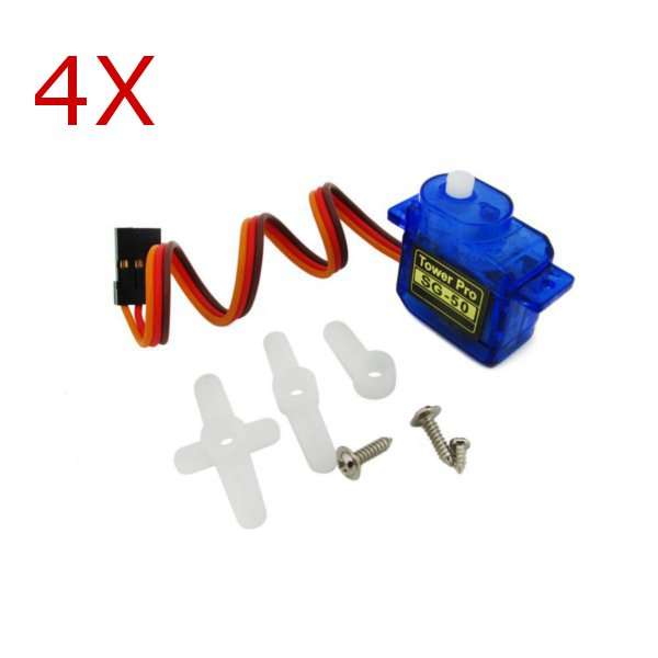 TowerPro SG50 0.8kg 5g Plastic Gear Digital Micro Servo For RC Airplane