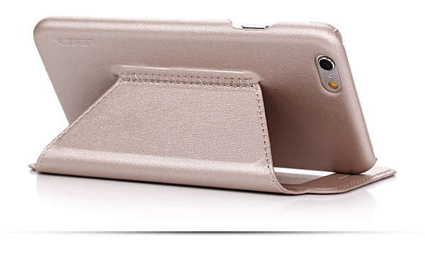 VCOER Flip Phone Protection Case Slim View Window Protective Shell For iPhone 6