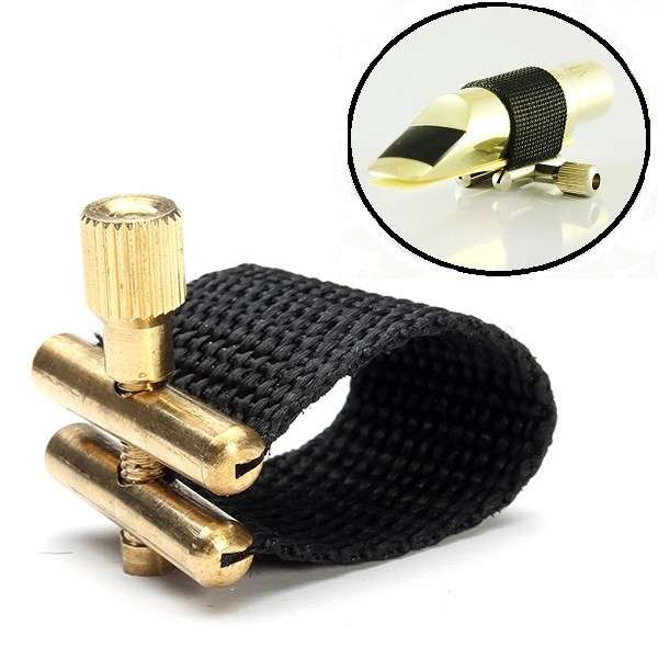 Ligature for Soprano Alto Tenor Saxophone Mouthpiece