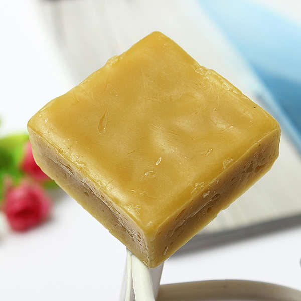 50G Natural Yellow Beeswax DIY Furniture Wax Seal Wine Bottles