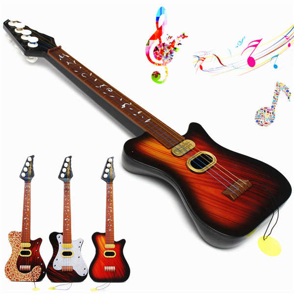 4 String Acoustic Guitar Wisdom Development Simulation Toy For Baby Children