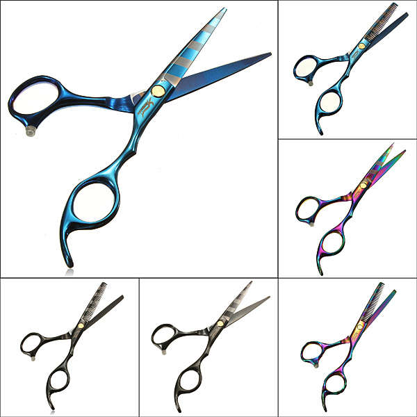 Stainless Steel Marble Hairdressing Scissors Thinning Regular Shears