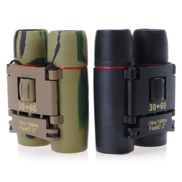 Sakura 30*60 Mini Fold Binoculars Telescope Blue Film