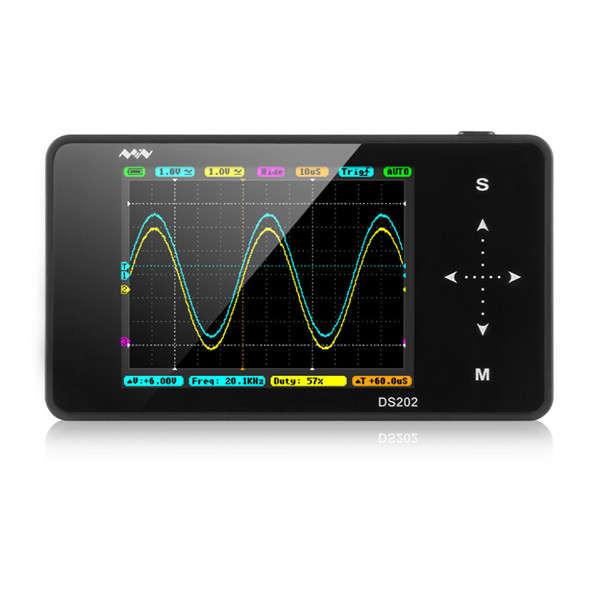 DS202 Nano ARM Mini Handheld TFT Display Digital Storage Oscilloscope
