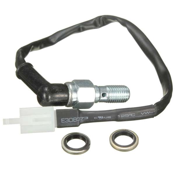 M10x1.25mm Banjo Bolt Motorcycle Hydraulic Brake Pressure Light Switch