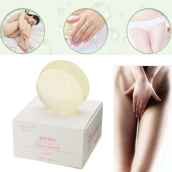 AFY Active Enzyme Crystal Soap Natural Body Whitening Perineum Armpit Odor Mela