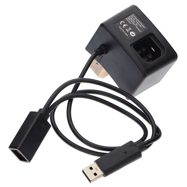 AC Adapter Convertor USB Cable for Microsoft Xbox 360 Kinect Sensor