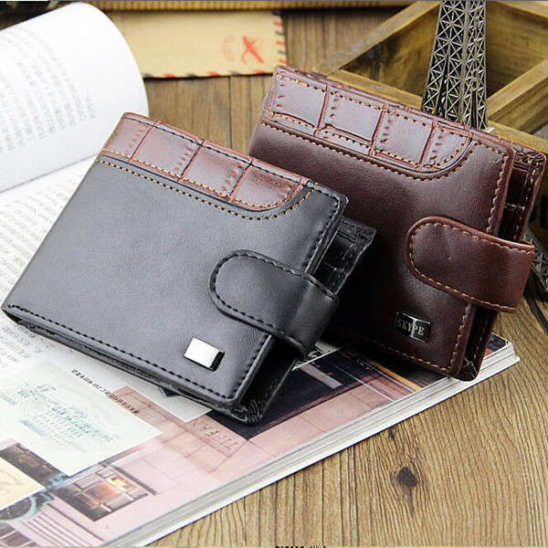 Casual Wallets For Men Top Purse Men Wallet With Coin Bag