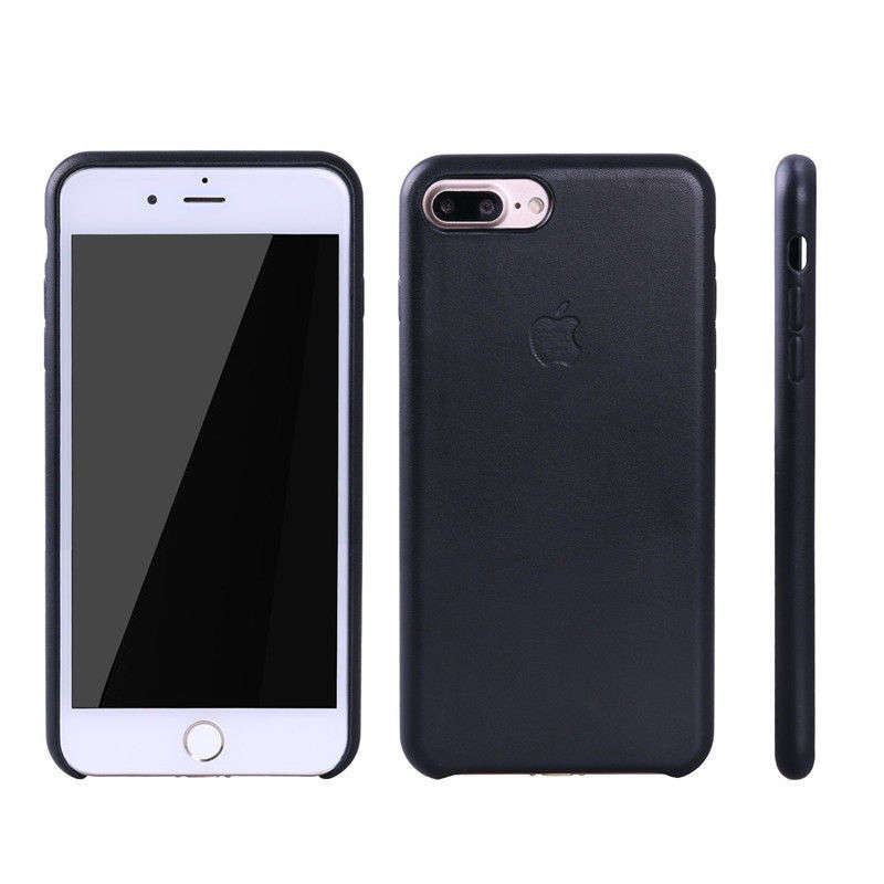 Luxury Hard Bumper Back PU Leather Protective Cover Case For Apple iPhone 7 Plus