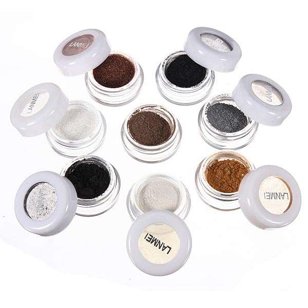 8 Color Smoking Mineral Pigment Powder Eye Shadow Makeup Set