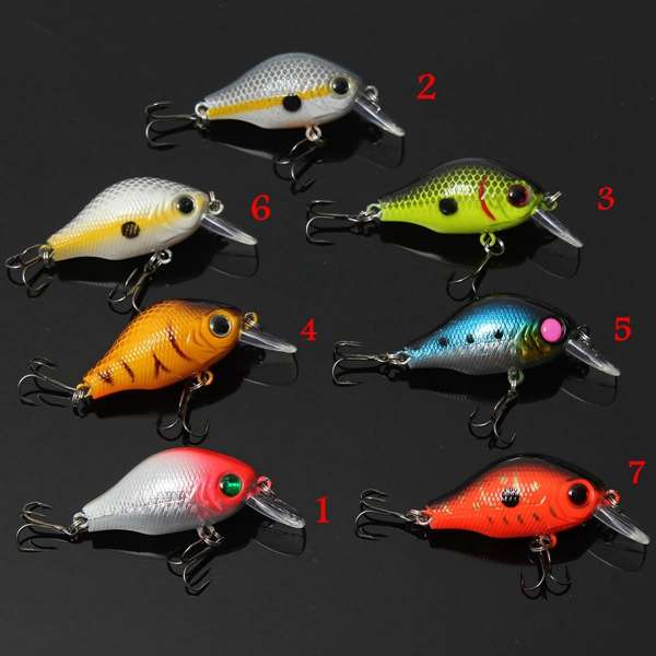5.5cm 8.3g Minnow Fishing Lures Crank Bait Bass Fishing Tackle