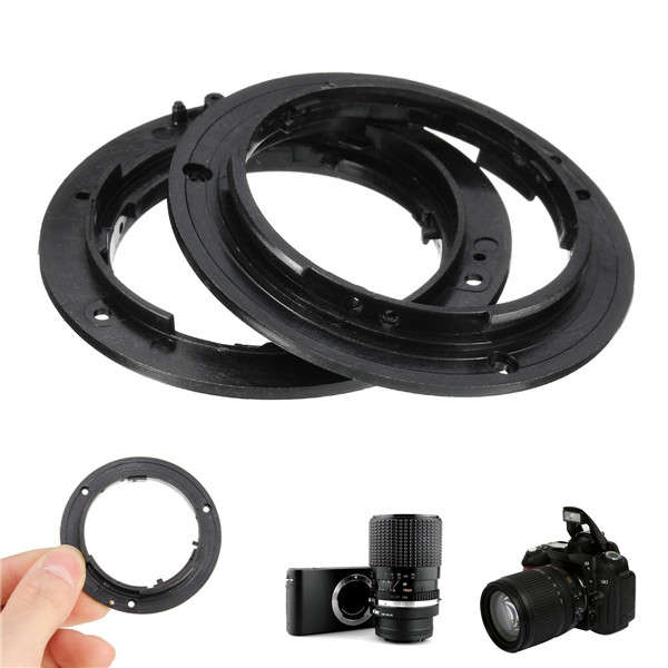 2PCs Rear Bayonet Mount Ring Replacement Part For Nikon 18-55 18-105 18-135mm C