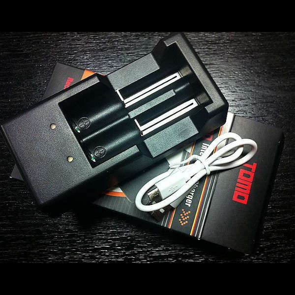 TOMO V6-2 Intelligent USB Charger 1.2V 3.7V For 18650 16340 AA Battery