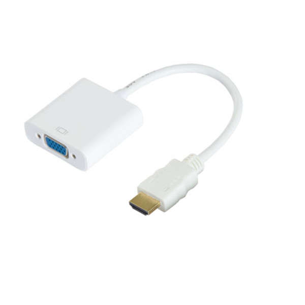 HDMI to VGA Plus 3.5mm Audio Cable Converter Adapter