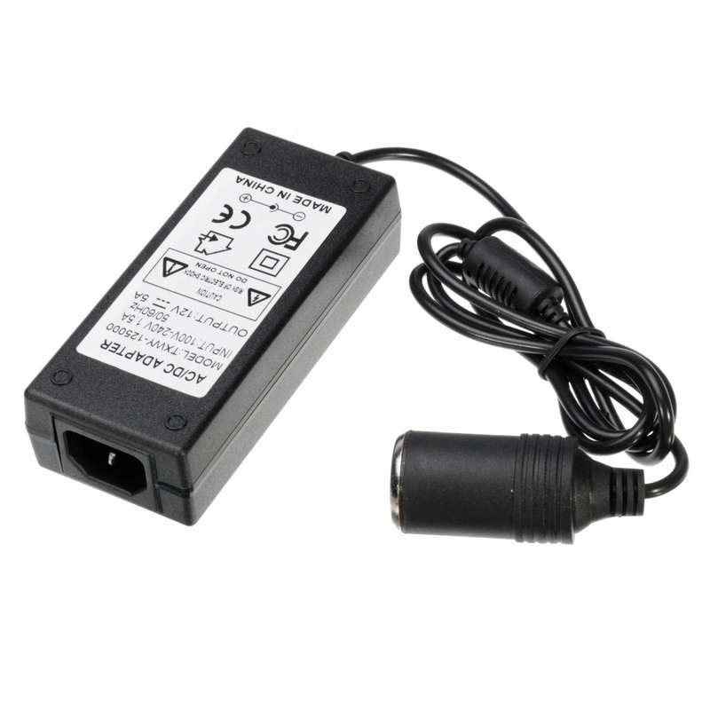 Car Cigarette Lighter Inverter 220V To 12V Power Charger Adapter Auto Household