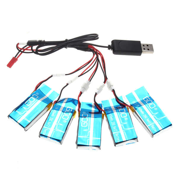Syma X5-16 X5C H5C 1 To 5 3.7V 600MAH Upgrade Battery