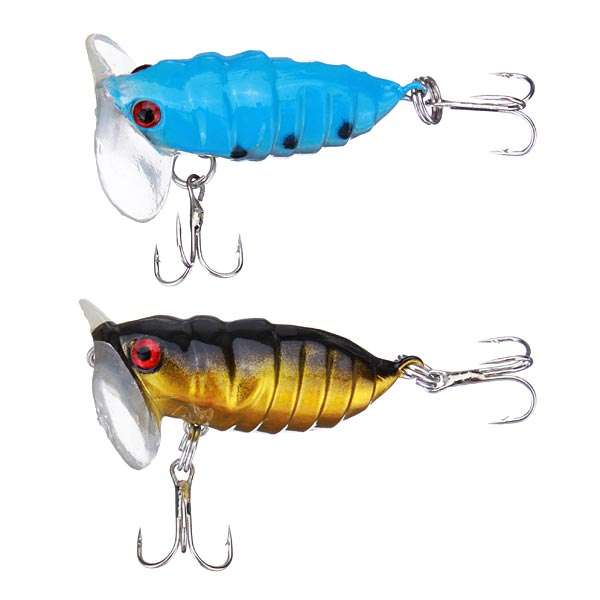 Biomimetic Cicada Type Fishing lures Bass Hooks