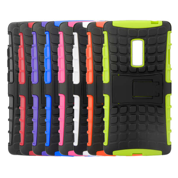Multi-color Optional PC protective Holder Stand Back Cover Case For OnePlus Two