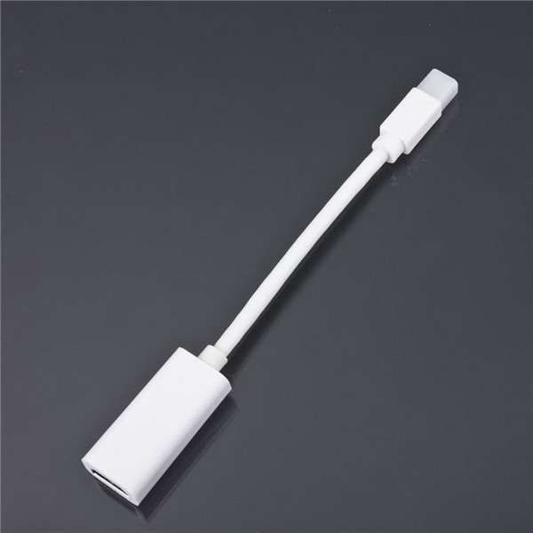 Thunderbolt Mini Display Port to HDMI Adapter Cable Converter Male to Female