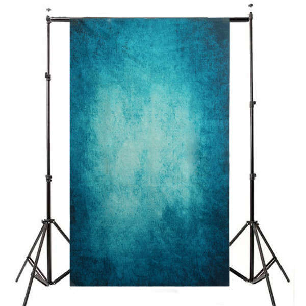 3X5FT 0.9x1.5m Blue Dream Color Wall Floor Vinyl Photography Backdrop Backgrou