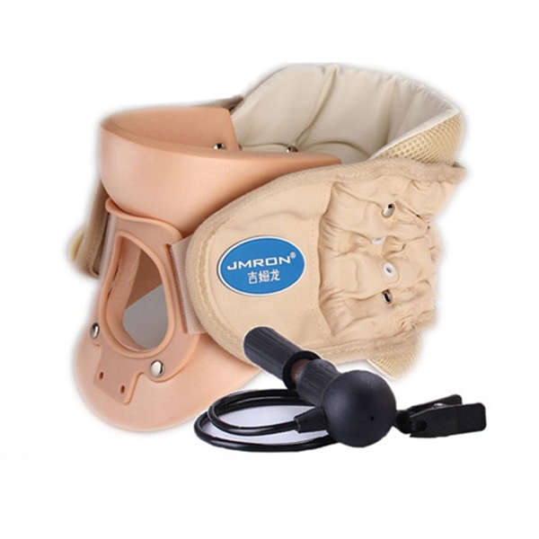 JMRON CR-802 Cervical Vertebra Brace Air Traction Therapy Item Belt Neck Pain R