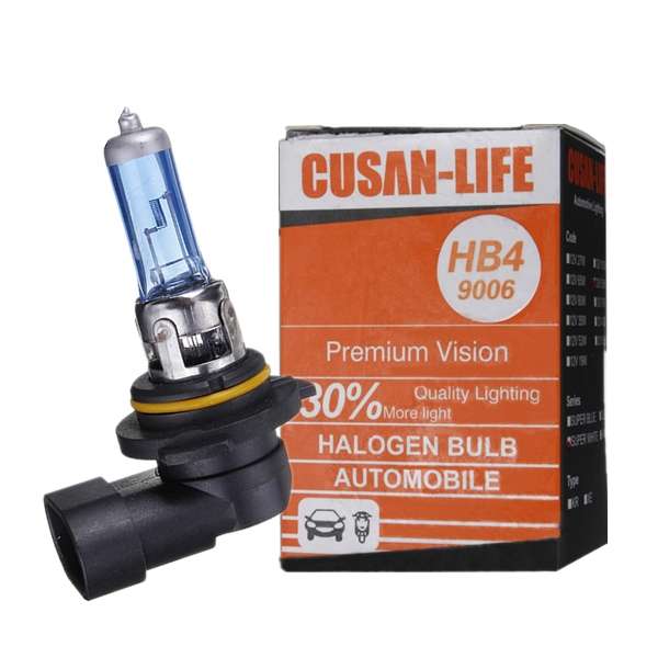 9006 HB4 Super White Fog Halogen Bulb High Power 55W Car Headlight