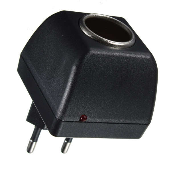 AC To DC Home Car Power Adapter Converter Charger Cigarette Lighter