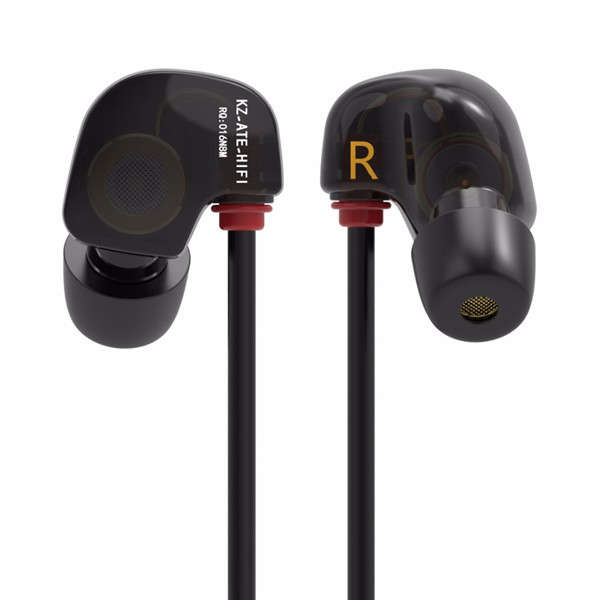 KZ ATE S In-Ear Earphones HIFI Stereo Sport Headphones Super Bass Noise Canceli