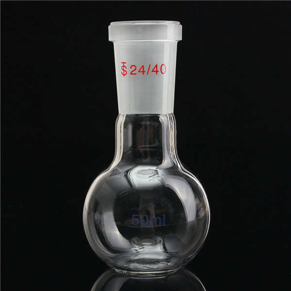 24/29 Joint 50mL Round Bottom Flask Laboratory Glassware
