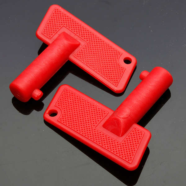 2 x Car Auto Battery Cut Off/Kill/Isolator Switch Spare Keys