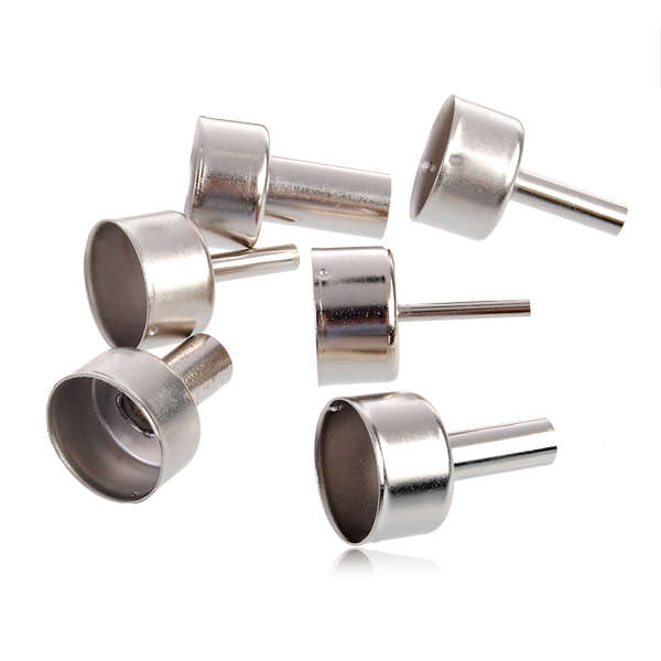 6Pcs 858 Heat Gun Nozzle Hot Air Desoldering Station Gun Mouth