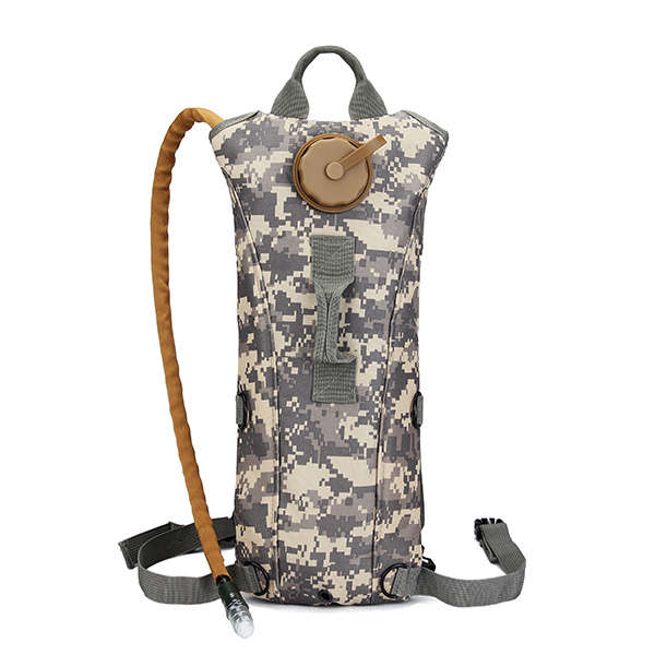 The Canvas Folding Sports Water Bladder Military Mountaineering Travel Water Ba