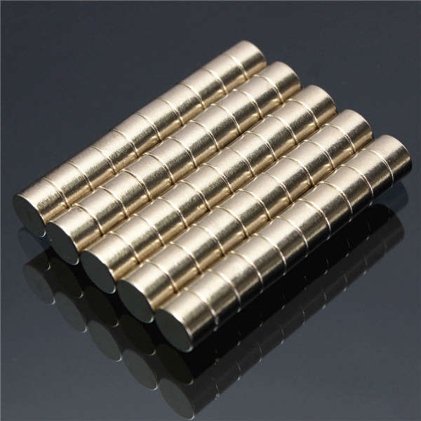 50pcs 6mm x 4mm N50 Strong Rare Earth NdFeB Neodymium Disc Magnets
