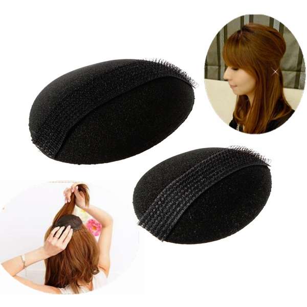 DIY Princess Hair Clip Base Bump Styling Accessories Insert Tools Set