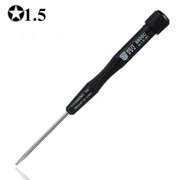 Best 8800C 1.5mm Five Point Star Pentalobe Screwdriver Cell Phone Laptop Repair