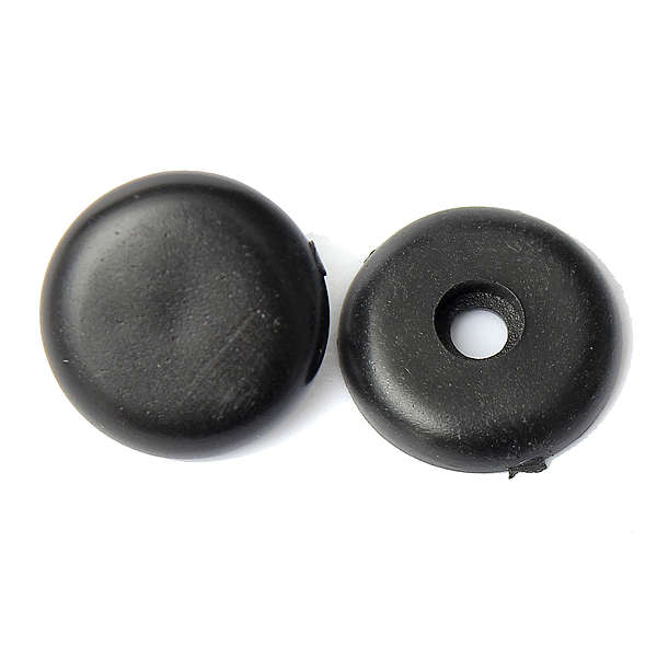 Car Vehicle Seatbelt Retaining Replacement Button Stop Black