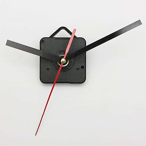 Black & Red Hands DIY Quartz Wall Clock Movement Mechanism