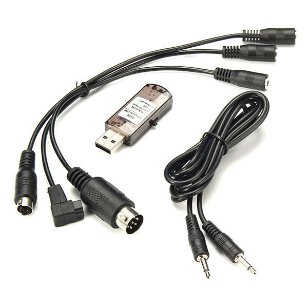 22 in 1 RC Flight Simulator Cable for G7 Phoenix 5.0 Aerofly XTR VRC FPV Racing