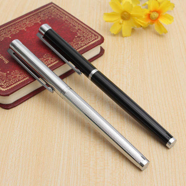 JinHao 126 Silver Fine Nib Fountain Pen