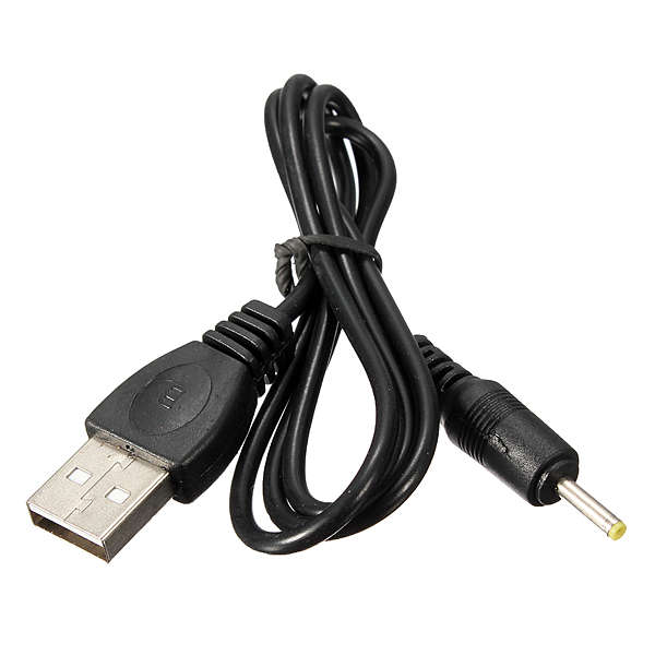 5V 2A 2.5mm USB to DC Power Supply Cable Jack Plug