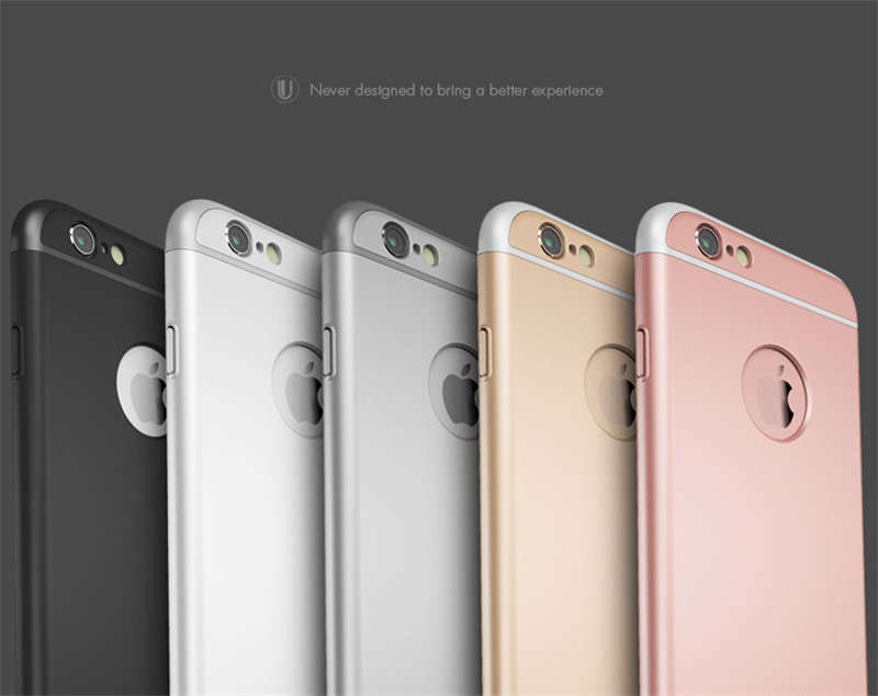 UCASE Ultrathin Luxury Edge Design 3 in 1 Circle Cover Hard Plastic Case For iP
