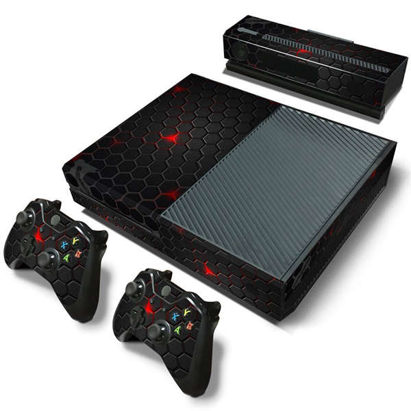 Fashion Vinyl Decal Skins Cover for Xbox One Console With Controller Sticker