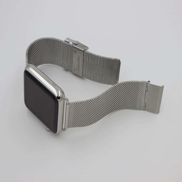 42mm Slim Metal Watchband Connector Wrist Strap For Apple Watch