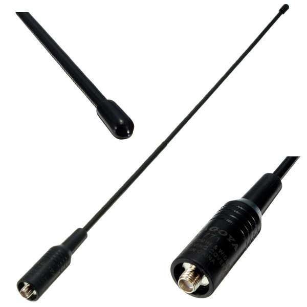 NA-771 SMA-F 2.15 dBi High Gain Double Segment Inter-phone Radio Antenna For Ba