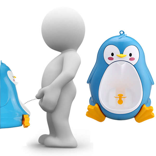 Baby Urinal Toddler Potties Boys Pee Trainer Children Removable Lovely Penguin