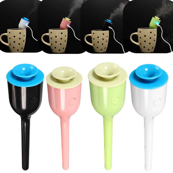 Mini Water USB Mist Home Office Car Humidifier Filter Air Purifier