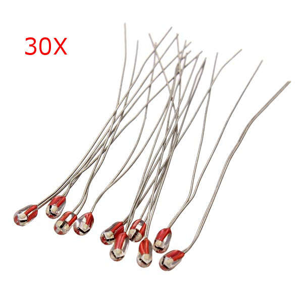 30 Pcs 3D Printer Thermistor NTC 100k / 100ohm Match MK2a 1% Sensor