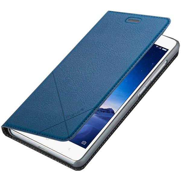 Msvii Wallet Stand Flip Leather Cover With Card Slot For Xiaomi Redmi 3 Pro 3S